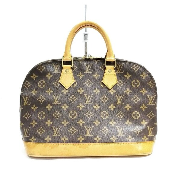 Louis Vuitton Handbags - Louis Vuitton LV Hand Bag Alma Brown Monogram Purse Vintage Pre Loved Authentic